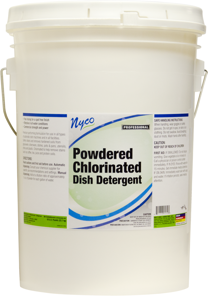 Powdered Chlorinated Dish Detergent Commercial NL942P50 Nyco