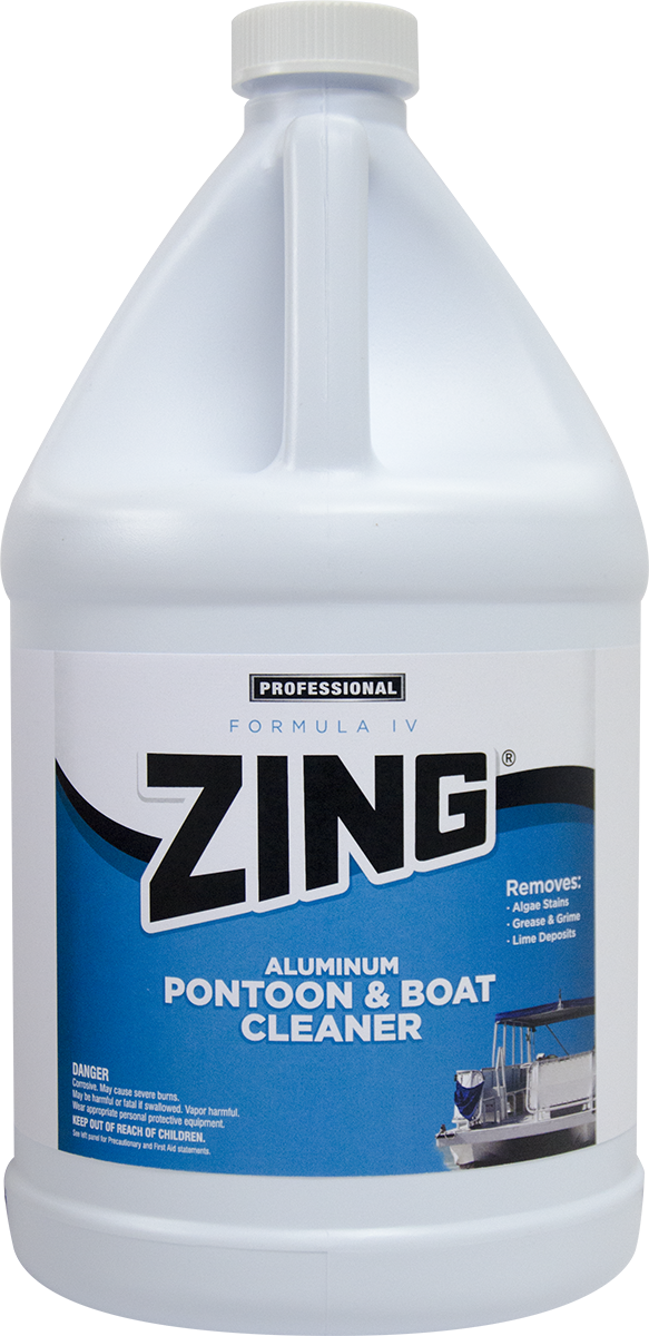 ZING® Formula IV Aluminum Pontoon &amp; Boat Cleaner N879 Nyco