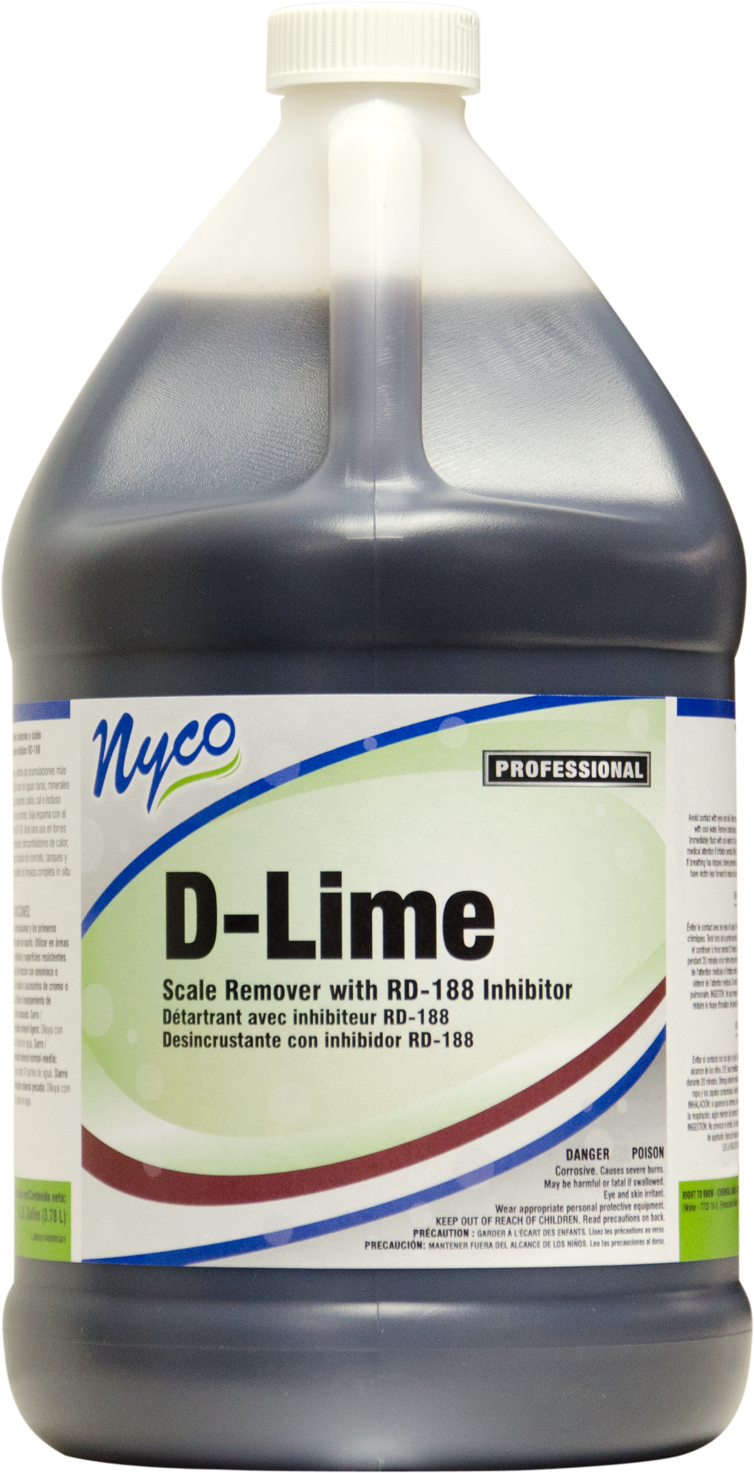 Lime Scale Remover for Rust, Lime, Calcium, Foodservice | NL008 | Nyco