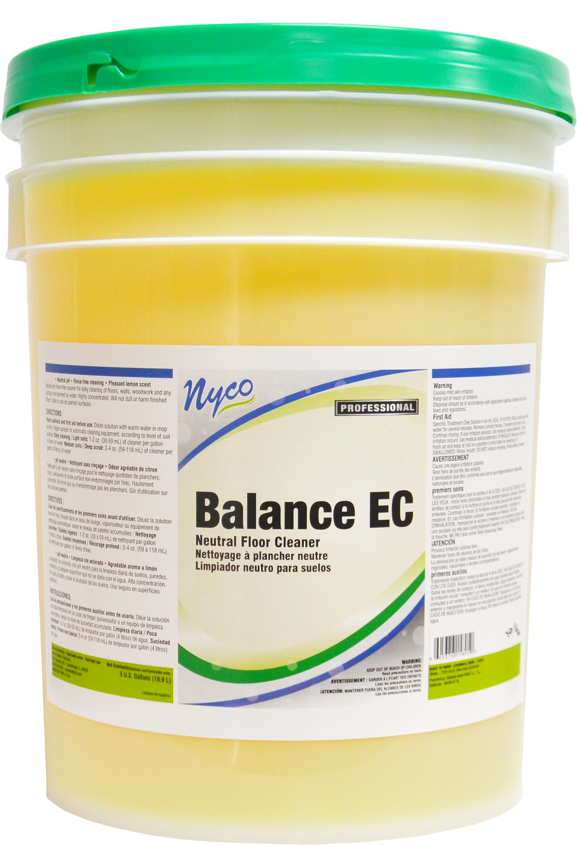 Balance EC Commercial Neutral Floor Cleaner | NL158 | Nyco