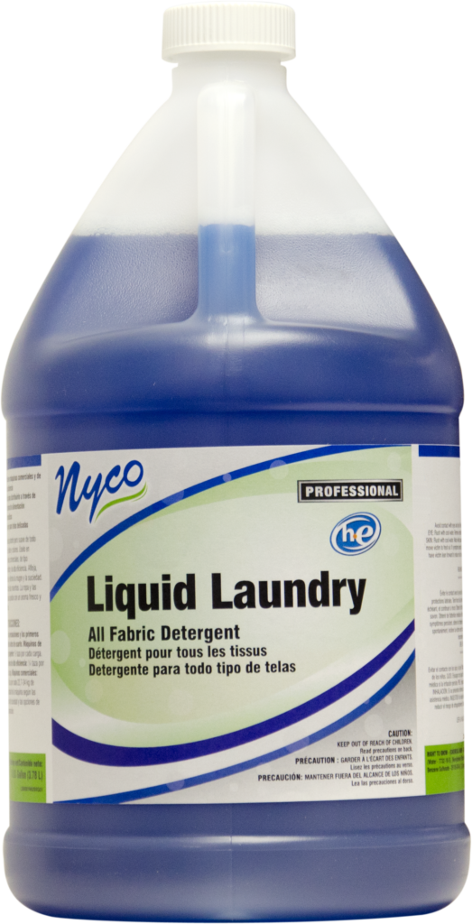 Liquid Laundry Detergent AllFabric, AllTemp Detergent NL929 Nyco
