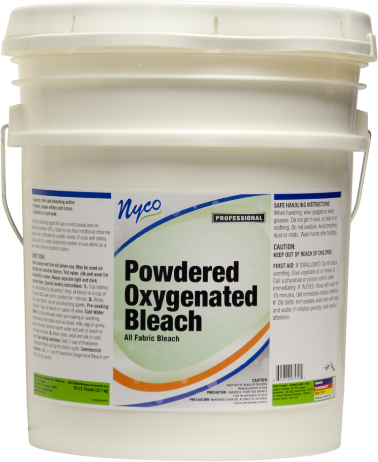 Powdered Oxygenated Bleach AllFabric Bleach NL939P50 Nyco