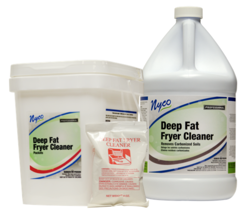 Clean Commercial Deep Fryer | Nyco Deep Fat Fryer Cleaners