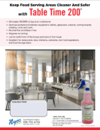 Table Time 200® for Front of House (Fillable PDF form)-Thumbnail