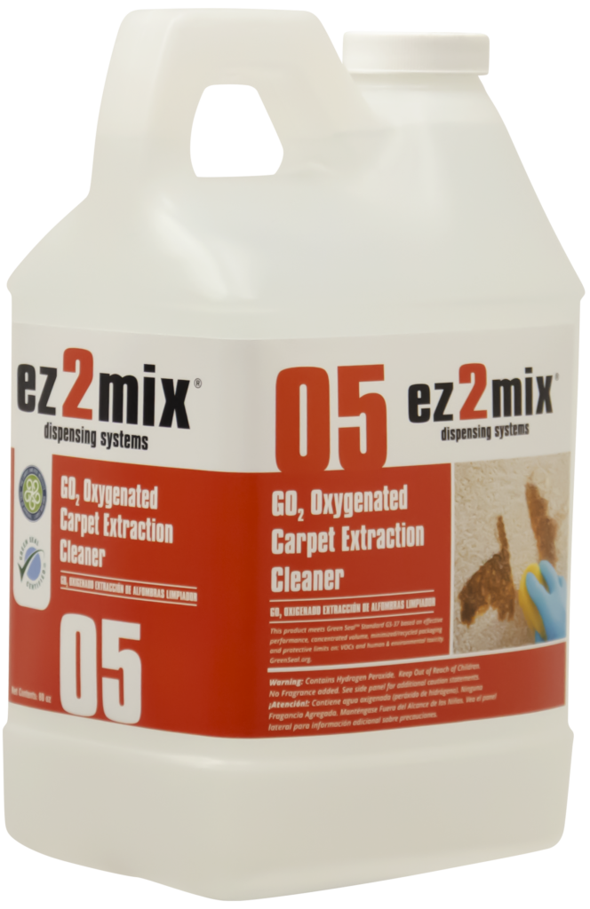 ez2mix Dilution Control GO2 Carpet Extraction Oxygenated Cleaner