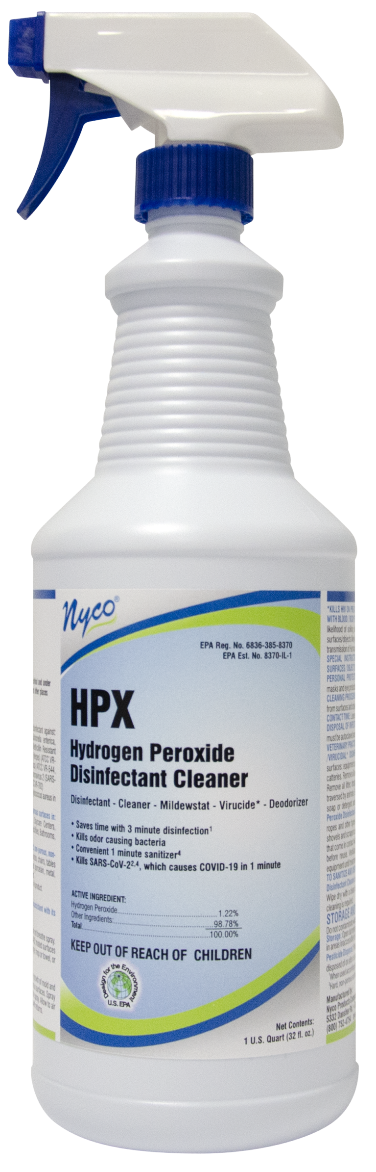 Hydrogen Peroxide Disinfectant HPX A Safer, Greener Way to Disinfect