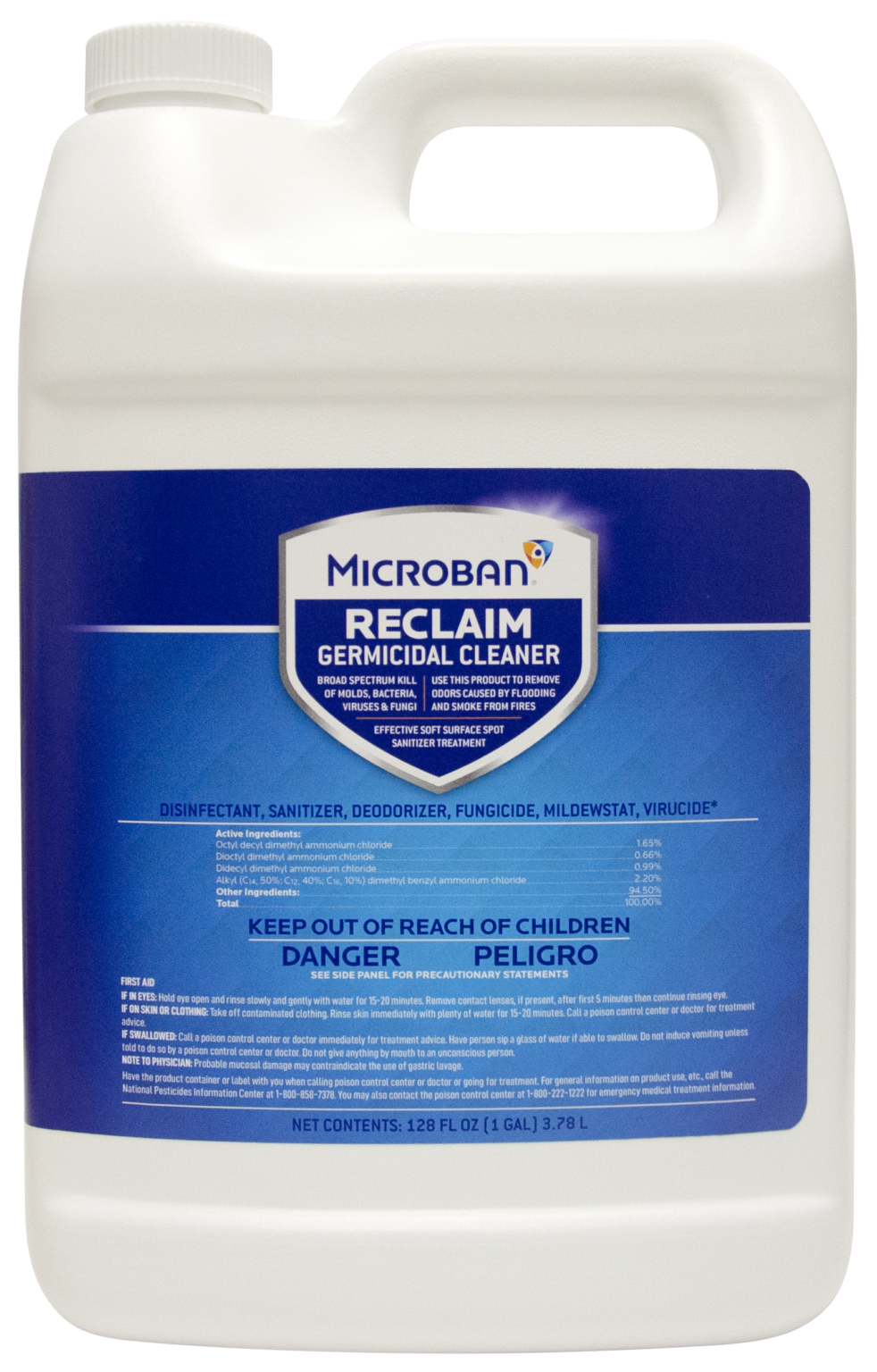 Microban® RECLAIM Germicidal Cleaner Restoration Remediation
